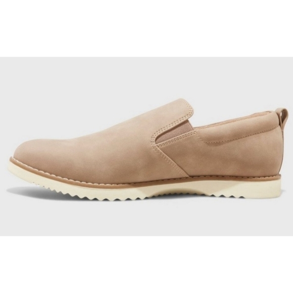 Goodfellow & Co Liam Slip on Sneakers Taupe Size 9.5 - Picture 1 of 11